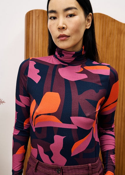 FRNCH PARIS - ORIGAN TOP (GEO FLEURS)