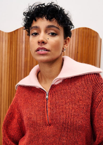 FRNCH PARIS - PALOMA SWEATER (RED)