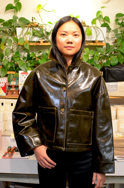 FRNCH PARIS - PREVERT JACKET (DEEP OLIVE)