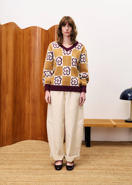 FRNCH PARIS - PRIMROSE SWEATER (CAMEL)