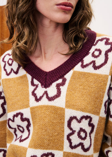 FRNCH PARIS - PRIMROSE SWEATER (CAMEL)