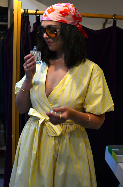 FRNCH PARIS - QUEEN DRESS (BUTTER)