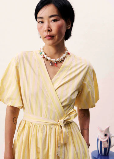 FRNCH PARIS - QUEEN DRESS (BUTTER)