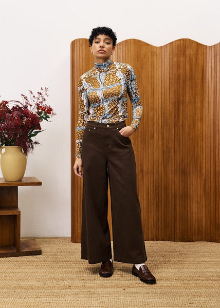 FRNCH PARIS - ROMARIN TOP (LEO VERT)