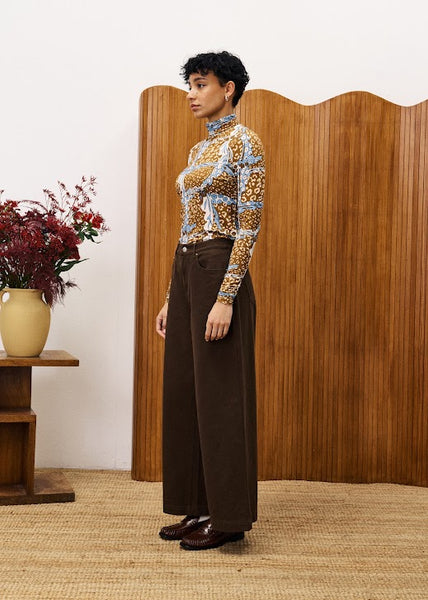 FRNCH PARIS - ROMARIN TOP (LEO VERT)