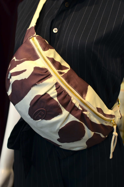 FRNCH PARIS - SIDARI FANNY PACK BAG (WATERLILY BROWN)