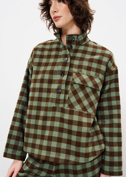 FRNCH - SOLAINE BLOUSE (SAGE)
