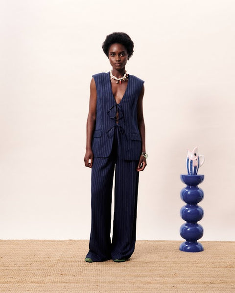 FRNCH PARIS - VELESIA BLAZER (BLUE MARINE)