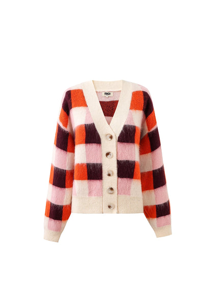 FRNCH PARIS - VIOLA CARDIGAN (ROSE)