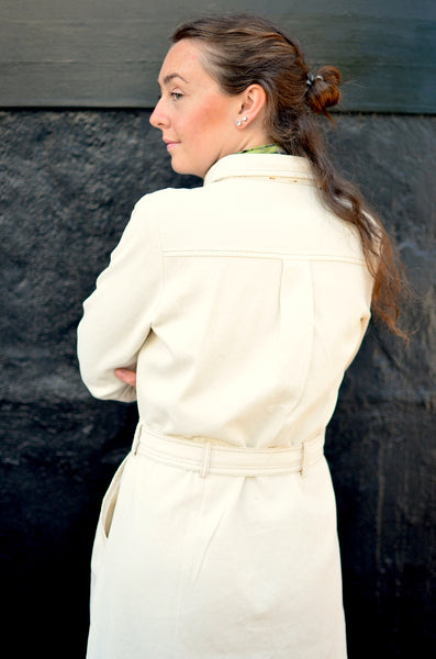 FRNCH - CLOTILDA SHIRT DRESS (BEIGE)