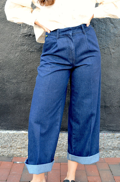 FRNCH - PATIENCE PANTS (BLUE DENIM)
