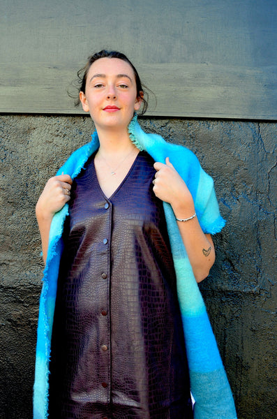 FRNCH - ADONIA DRESS (CHOCOLATE)