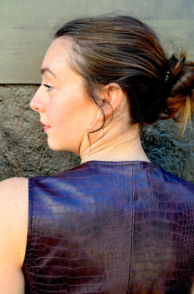 FRNCH - ADONIA DRESS (CHOCOLATE)
