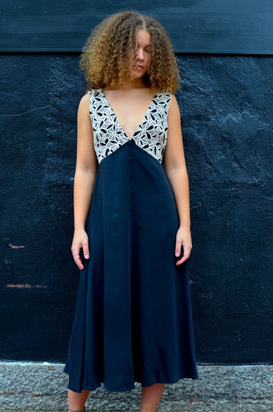 `FRNCH PARIS - BALANDRA DRESS (BLACK)