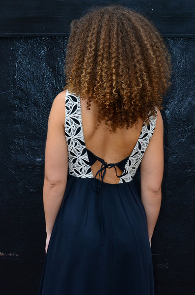 `FRNCH PARIS - BALANDRA DRESS (BLACK)