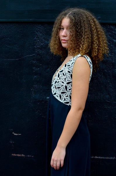 `FRNCH PARIS - BALANDRA DRESS (BLACK)