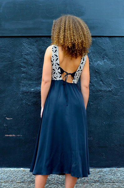`FRNCH PARIS - BALANDRA DRESS (BLACK)