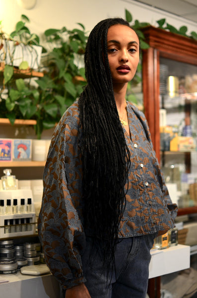 FRNCH PARIS - BOLDO BLOUSE (MARRON)