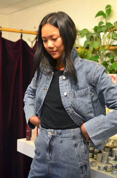 FRNCH PARIS - CAMUS DENIM JACKET (DENIM BLUE)
