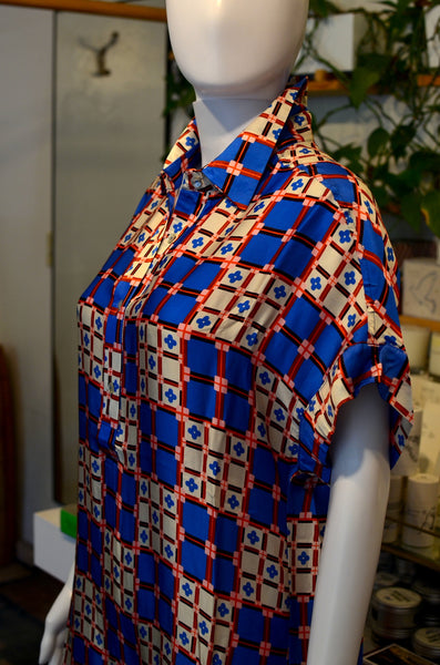 FRNCH PARIS - CANOPUS DRESS (AZULEJOS)