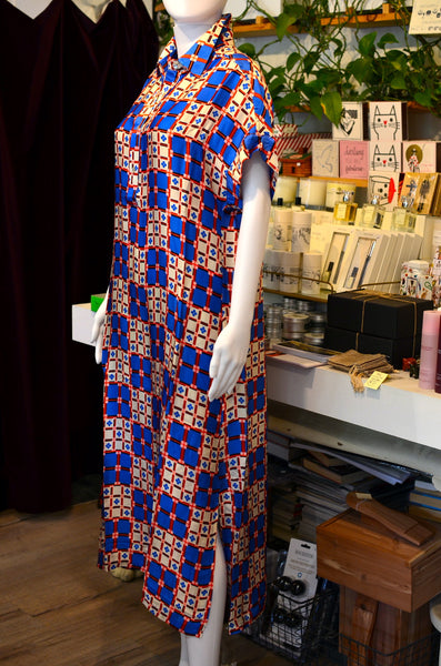 FRNCH PARIS - CANOPUS DRESS (AZULEJOS)