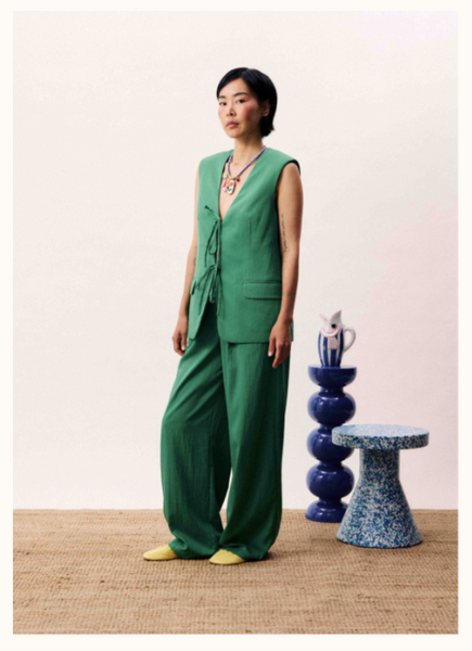 FRNCH PARIS - CARAIVA PANTS (GREEN)