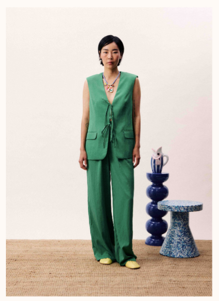 FRNCH PARIS - CARAIVA PANTS (GREEN)