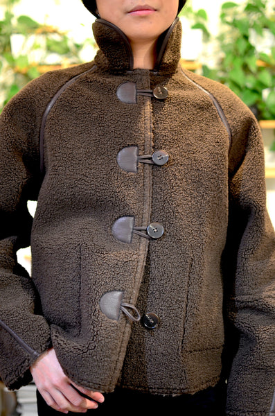 FRNCH PARIS - HONEYBUSH REVERSIBLE COAT (CHOCOLATE)