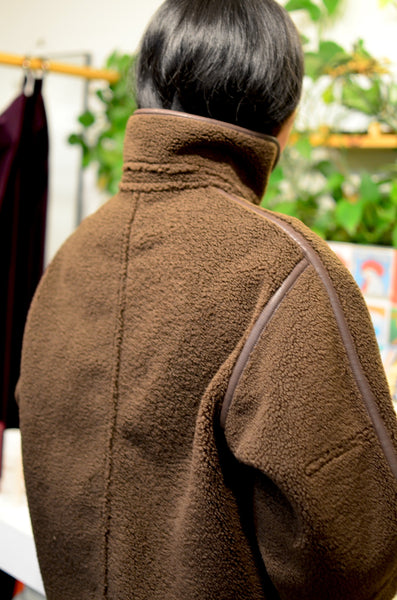 FRNCH PARIS - HONEYBUSH REVERSIBLE COAT (CHOCOLATE)