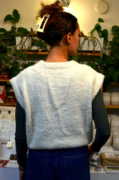 FRNCH PARIS - JASMINE SWEATER VEST (CREAM)