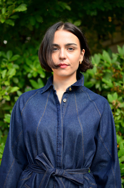 FRNCH - LISBETH SHIRT DRESS (NAVY DENIM)