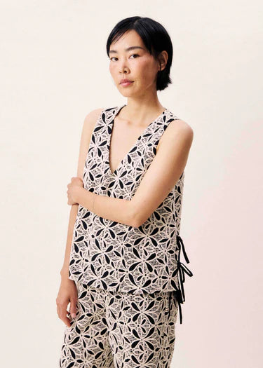 FRNCH PARIS - NAVAGIO TOP (BLACK)