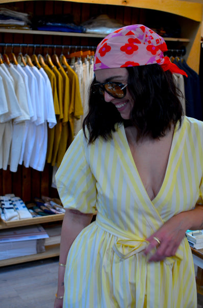 FRNCH PARIS - QUEEN DRESS (BUTTER)