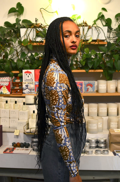 FRNCH PARIS - ROMARIN TOP (LEO VERT)