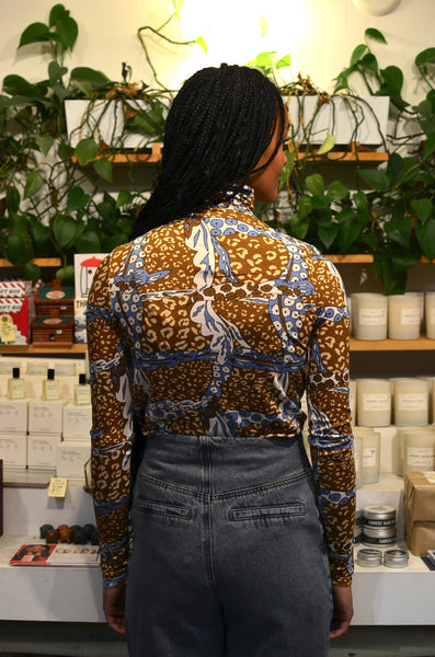 FRNCH PARIS - ROMARIN TOP (LEO VERT)