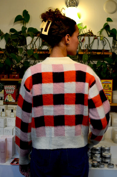 FRNCH PARIS - VIOLA CARDIGAN (ROSE)