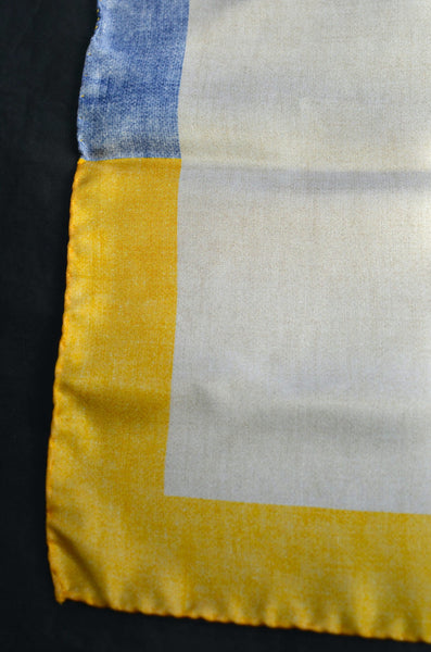 GIERREMILANO POCKET SQUARE (COLOR BLOCKED)