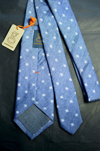GIERREMILANO TIE (POLKA DOT SQUARE)