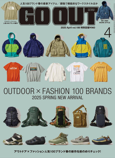 GO OUT MAGAZINE - OUTDOOR X FASHION 100 BRANDS (VOL 186) APR 2025