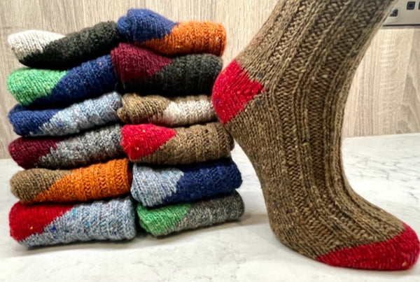 GRANGE CRAFT - CONNEMARA SOCKS (FLECKS PLUS)