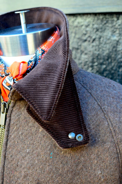 HERMA'S X PTC COLLAB - FIELD JACKET (SWISS ARMY BLANKET UPCYCLE)