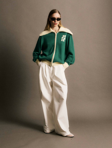 JIJI STUDIO PARIS - RENE CARDIGAN (GREEN)