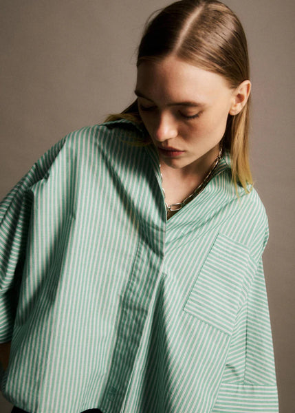JIJI STUDIO PARIS - MARC SHIRT (GREEN)