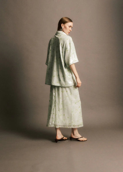JIJI STUDIO PARIS - SWAN SKIRT (GREEN)