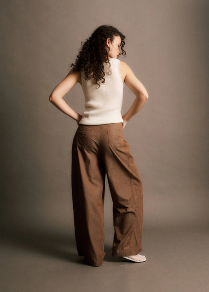 JIJI STUDIO PARIS - BENOIT PANTS (CHOCOLATE)