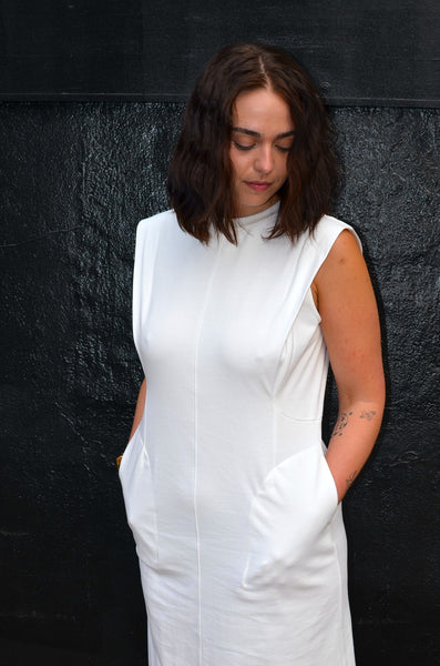 JIJI STUDIO PARIS - CHRISTIAN DRESS (WHITE)