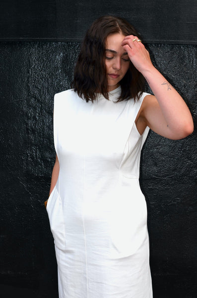 JIJI STUDIO PARIS - CHRISTIAN DRESS (WHITE)