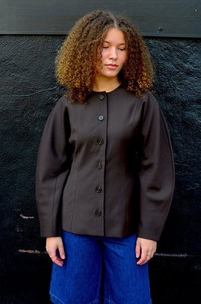 JIJI STUDIO PARIS - GABRIEL JACKET (CHOCOLATE)