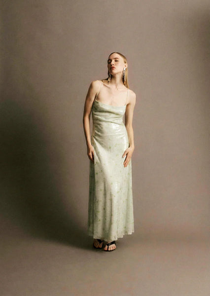 JIJI STUDIO PARIS - GAULTIER DRESS (GREEN)
