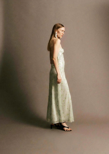 JIJI STUDIO PARIS - GAULTIER DRESS (GREEN)